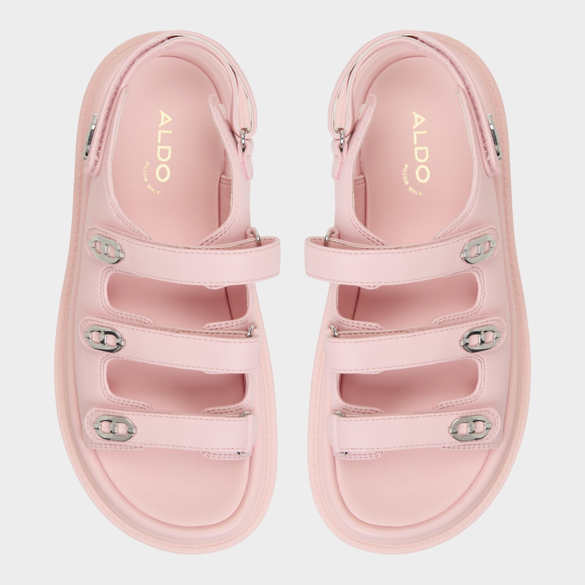 Aldo Halendar Light Pink Women's Footbed sandals - Footbed sandal, Footbed sandal Women