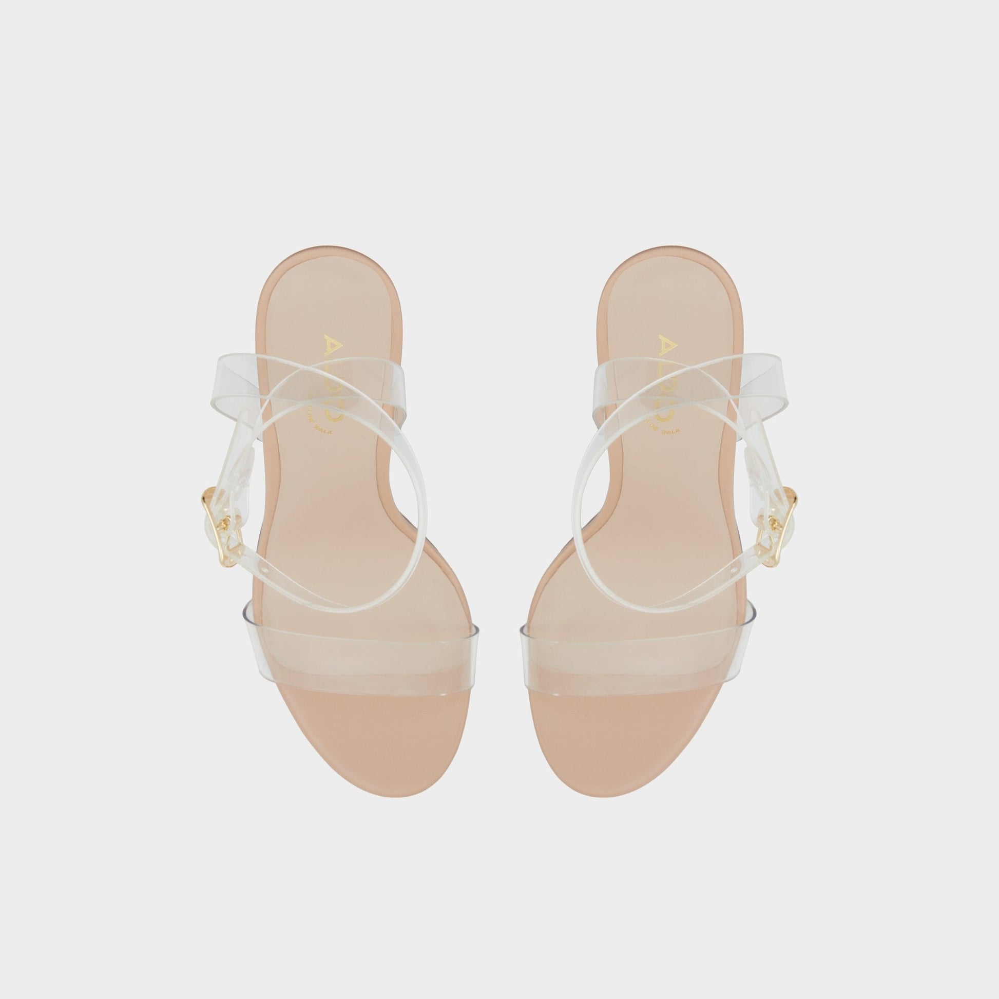 Aldo Aniwien Bone Women's Strappy sandals - Strappy heeled sandal, Block heel Women