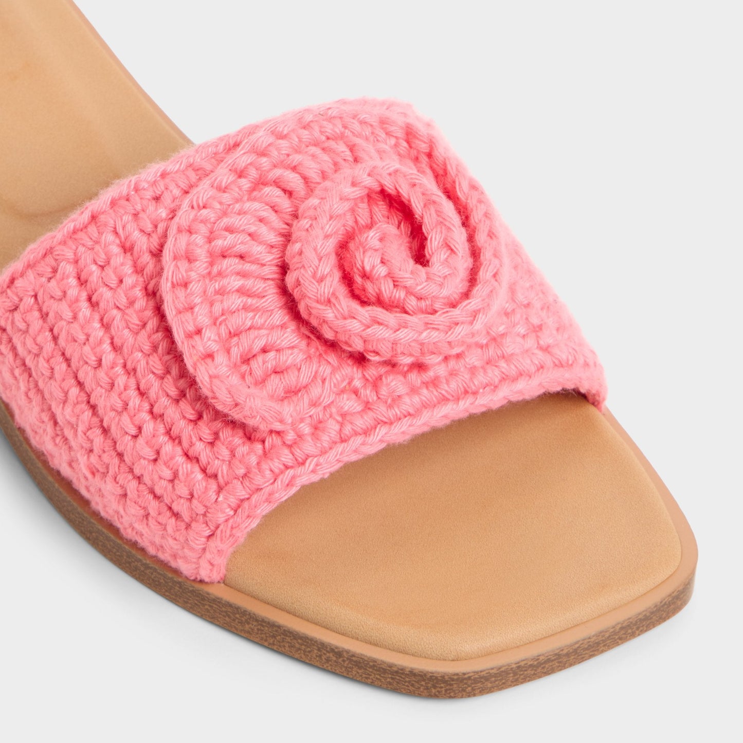 Aldo Sabbia Medium Pink Women's Flats - Slide sandal Women