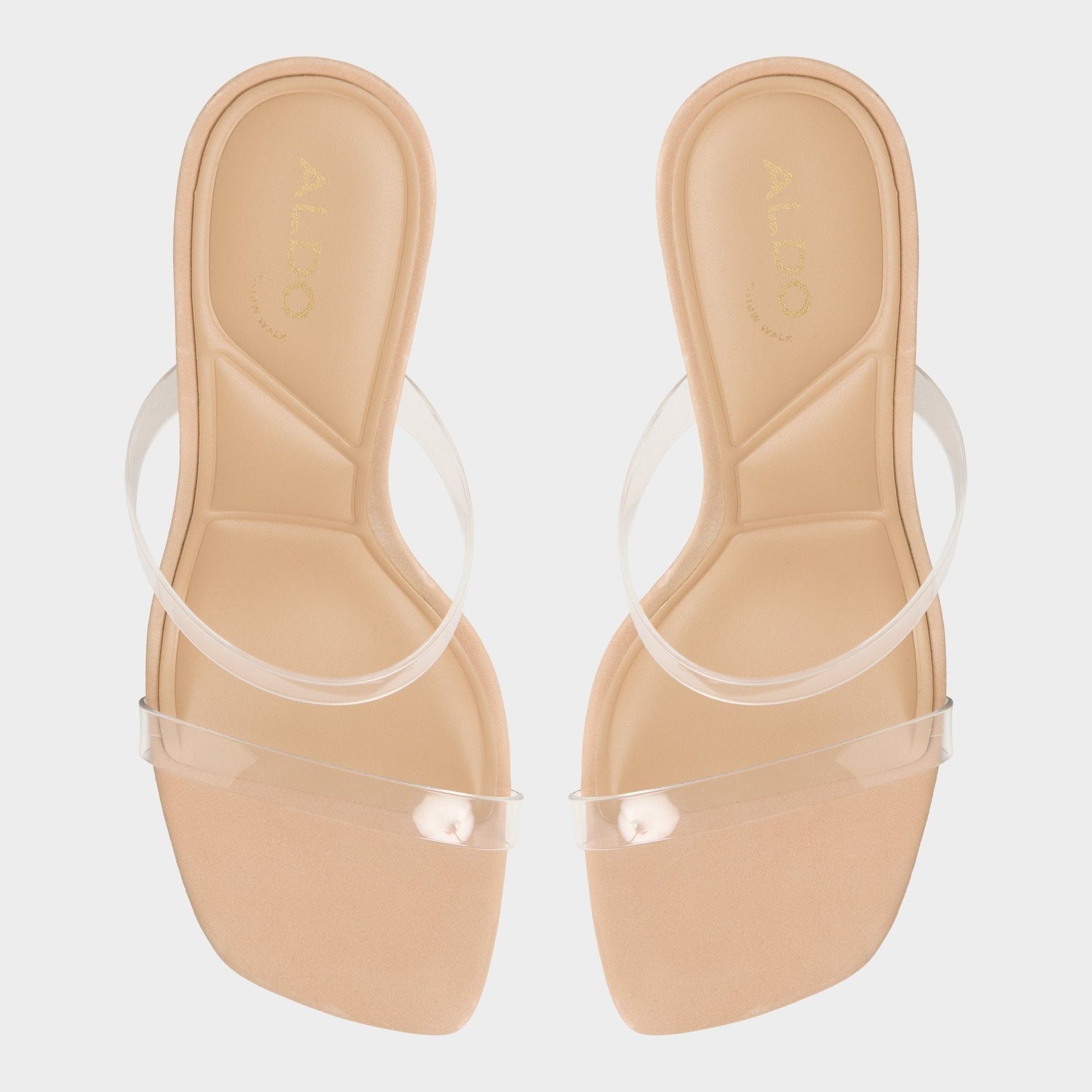 Aldo Evalina Medium Beige Women's Heeled sandals - Strappy heeled sandal, Stiletto heel Women