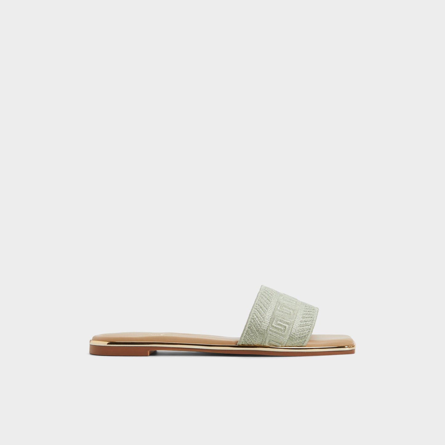 Aldo Oceania Other Green Women's Flats - Slide sandal Women