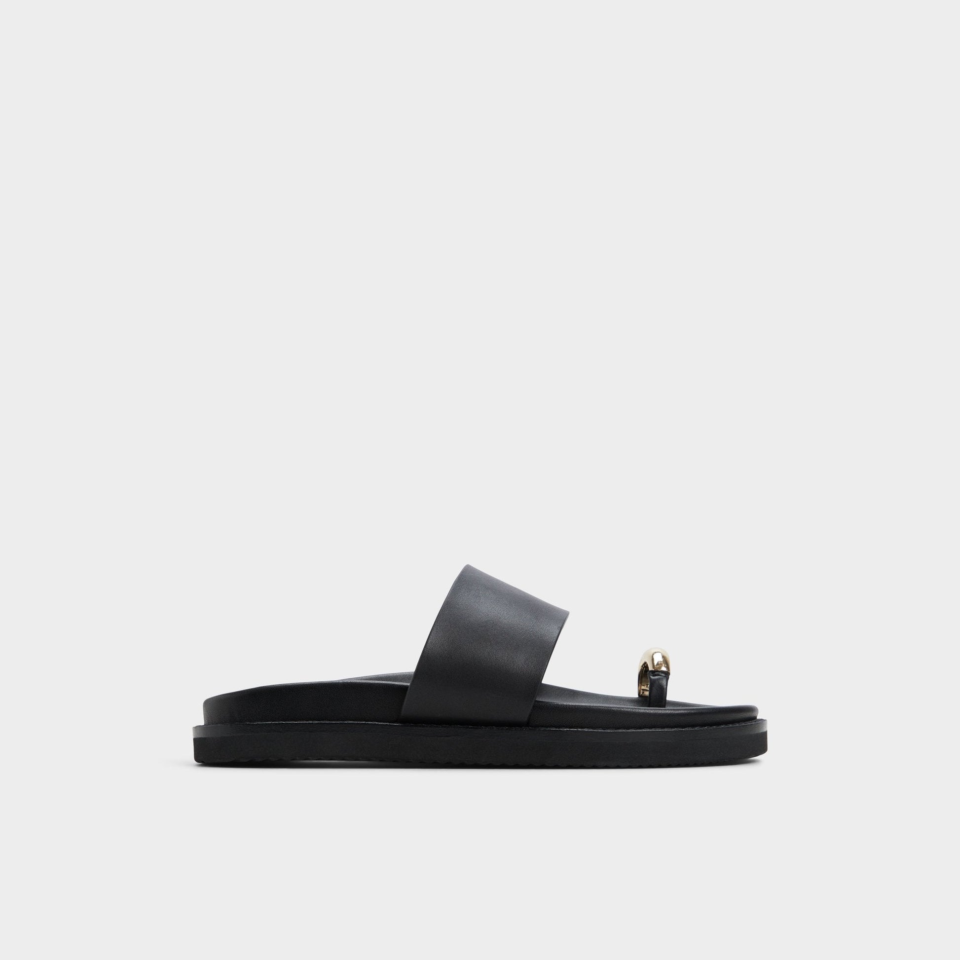 Aldo Beachstroll Black Women's Footbed sandals - Footbed sandal, Footbed sandal Women