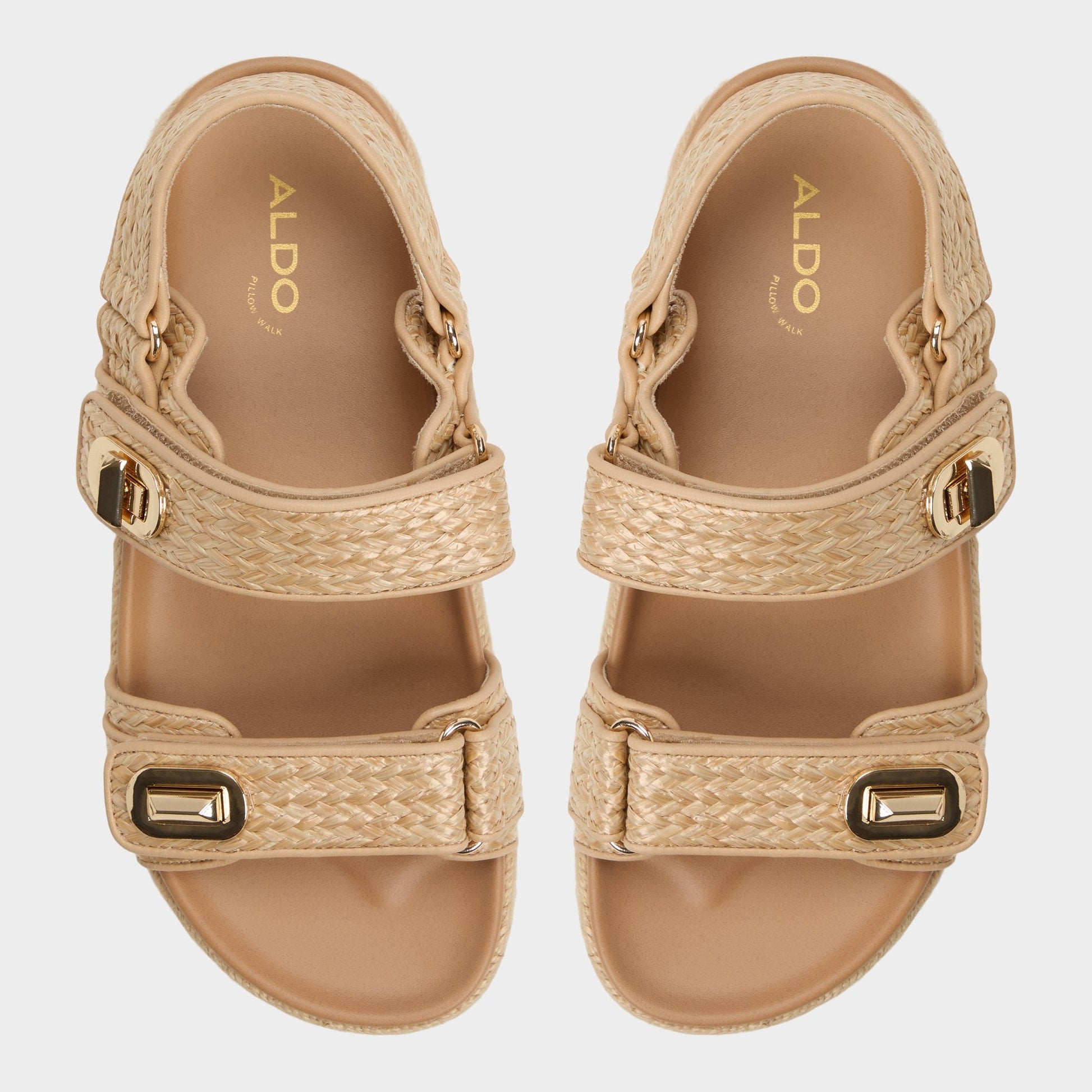 Aldo Sunhaven Open Natural Women's Travel essentials - Footbed sandal Women
