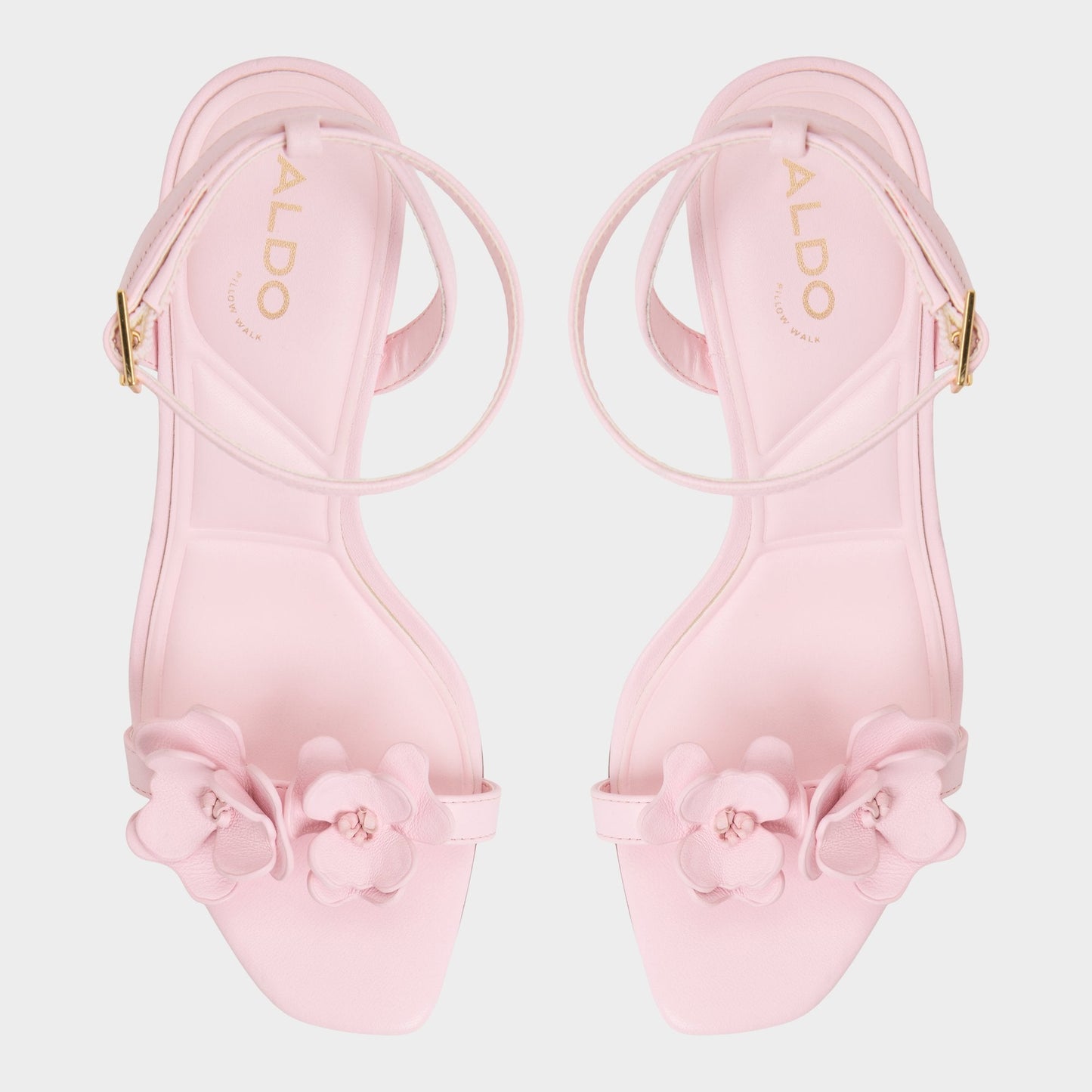 Aldo Daisylily Light Pink Women's Heeled sandals - Strappy heeled sandal, Stiletto heel Women