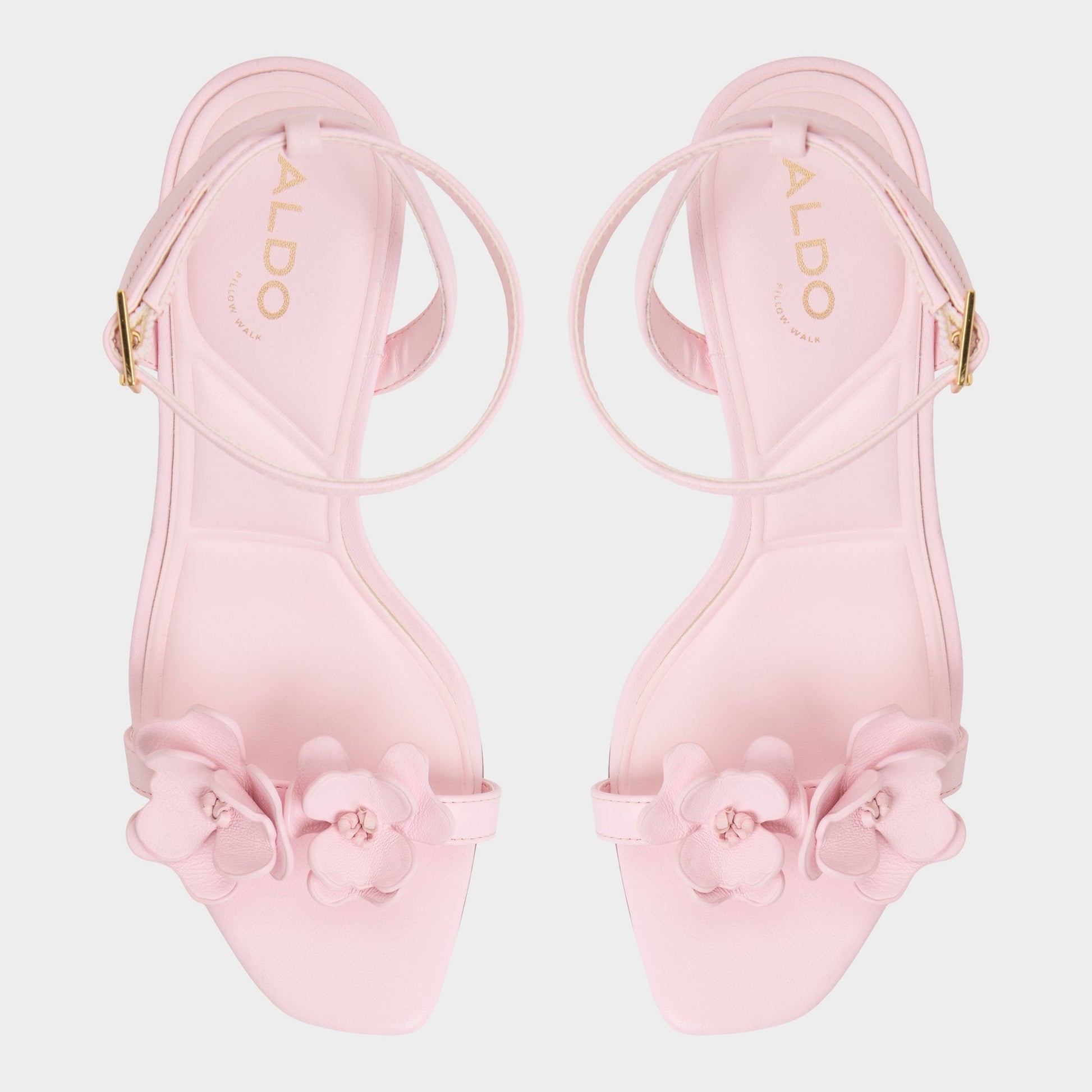 Aldo Daisylily Light Pink Women's Heeled sandals - Strappy heeled sandal, Stiletto heel Women