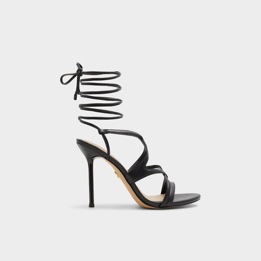 Aldo Marylou Black Women's Strappy sandals - Strappy heeled sandal Women