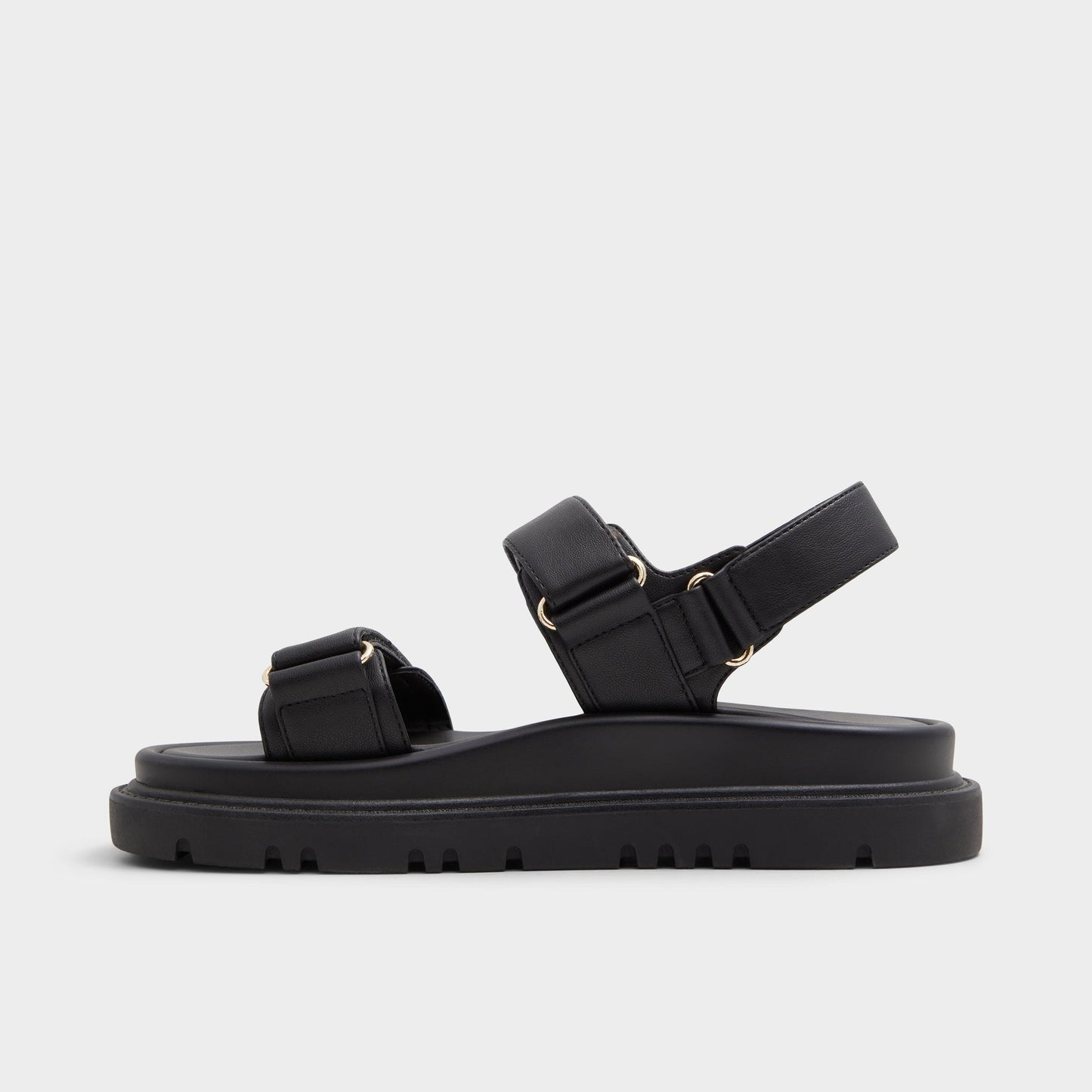 Aldo Linette Black Women's Footbed sandals - Footbed sandal, Footbed sandal Women