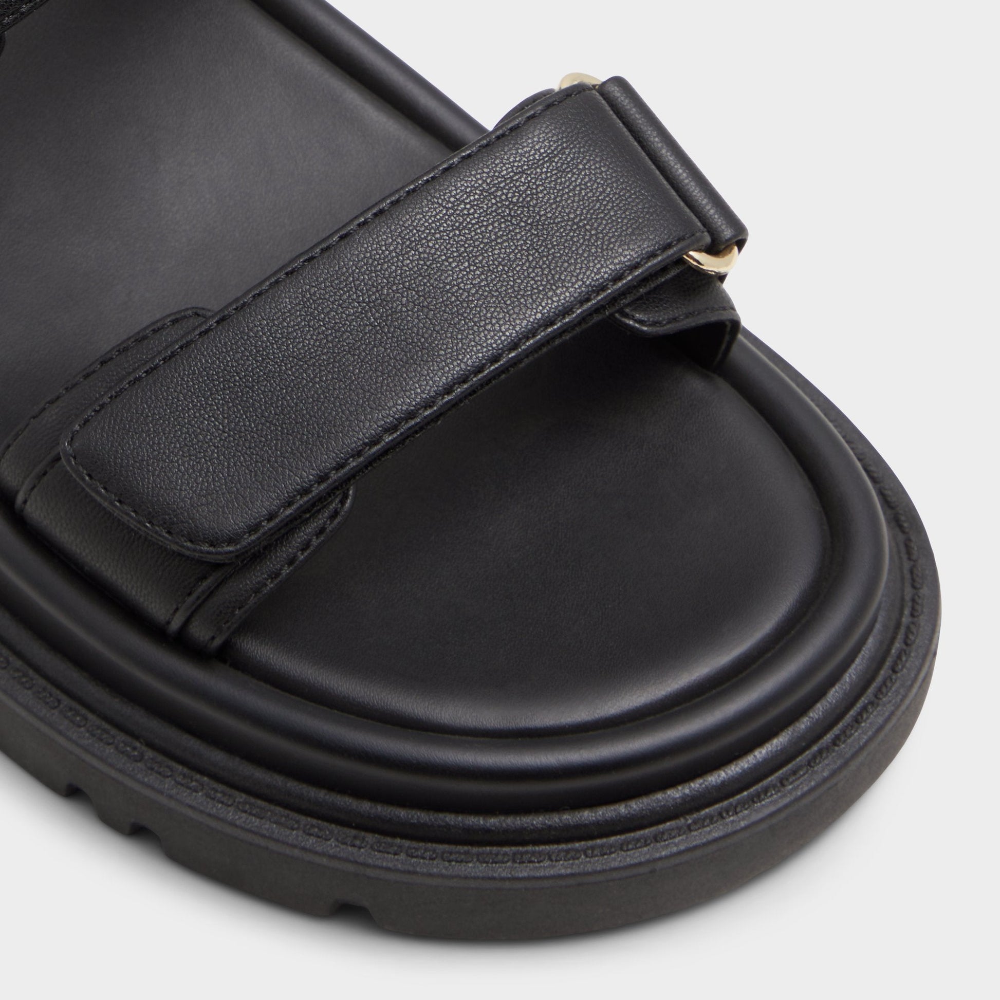 Aldo Linette Black Women's Footbed sandals - Footbed sandal, Footbed sandal Women