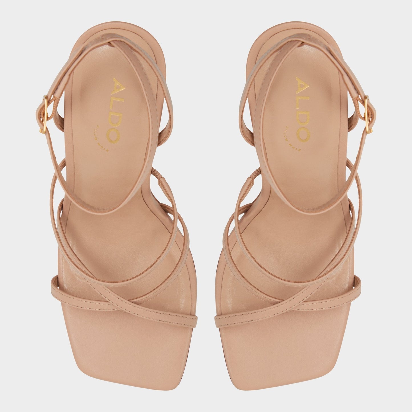 Aldo Galoi Bone Women's Strappy sandals - Strappy heeled sandal Women