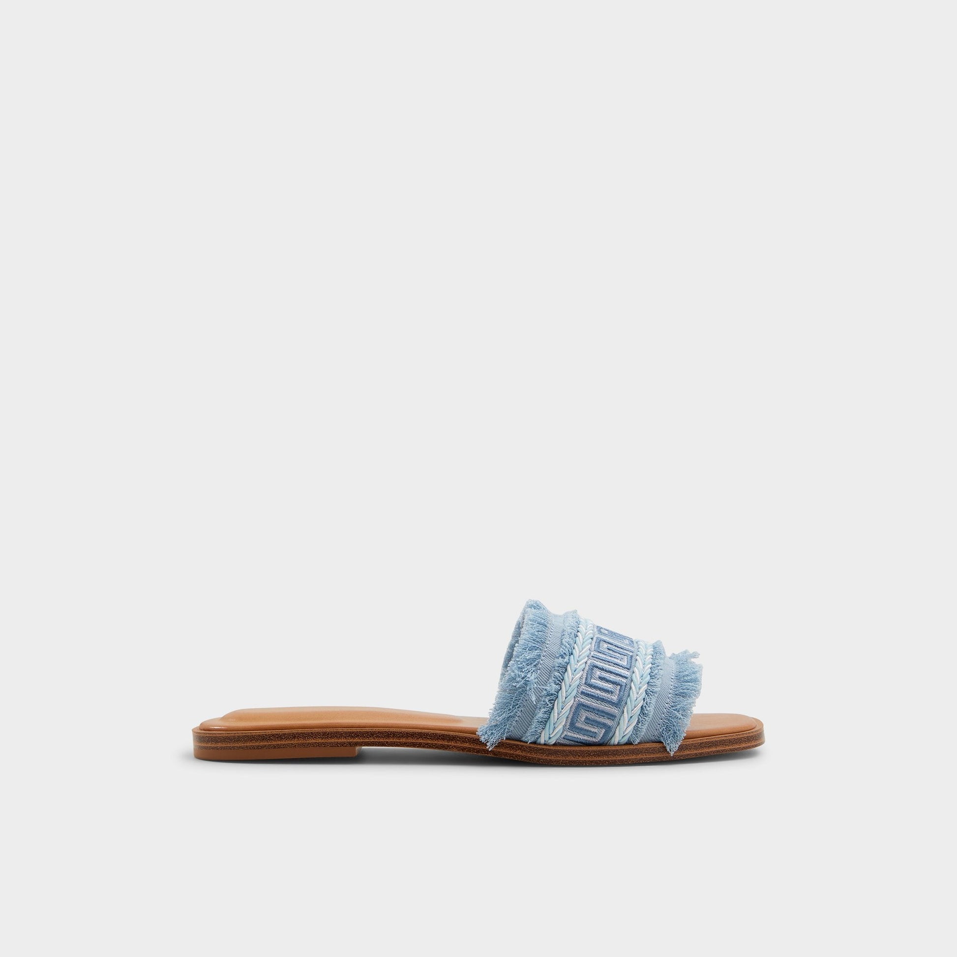 Aldo Nalani Medium Blue Women's Flats - Slide sandal Women
