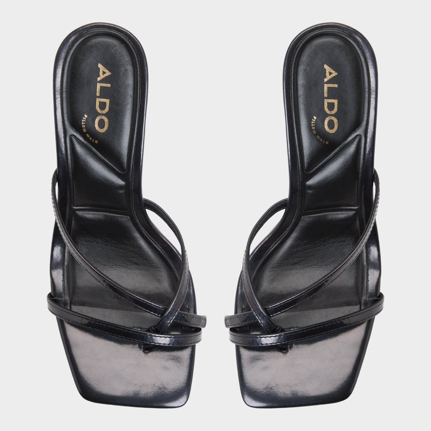 Aldo Calypsa Black Women's Animal Prints - Strappy heeled sandal, Block heel Women