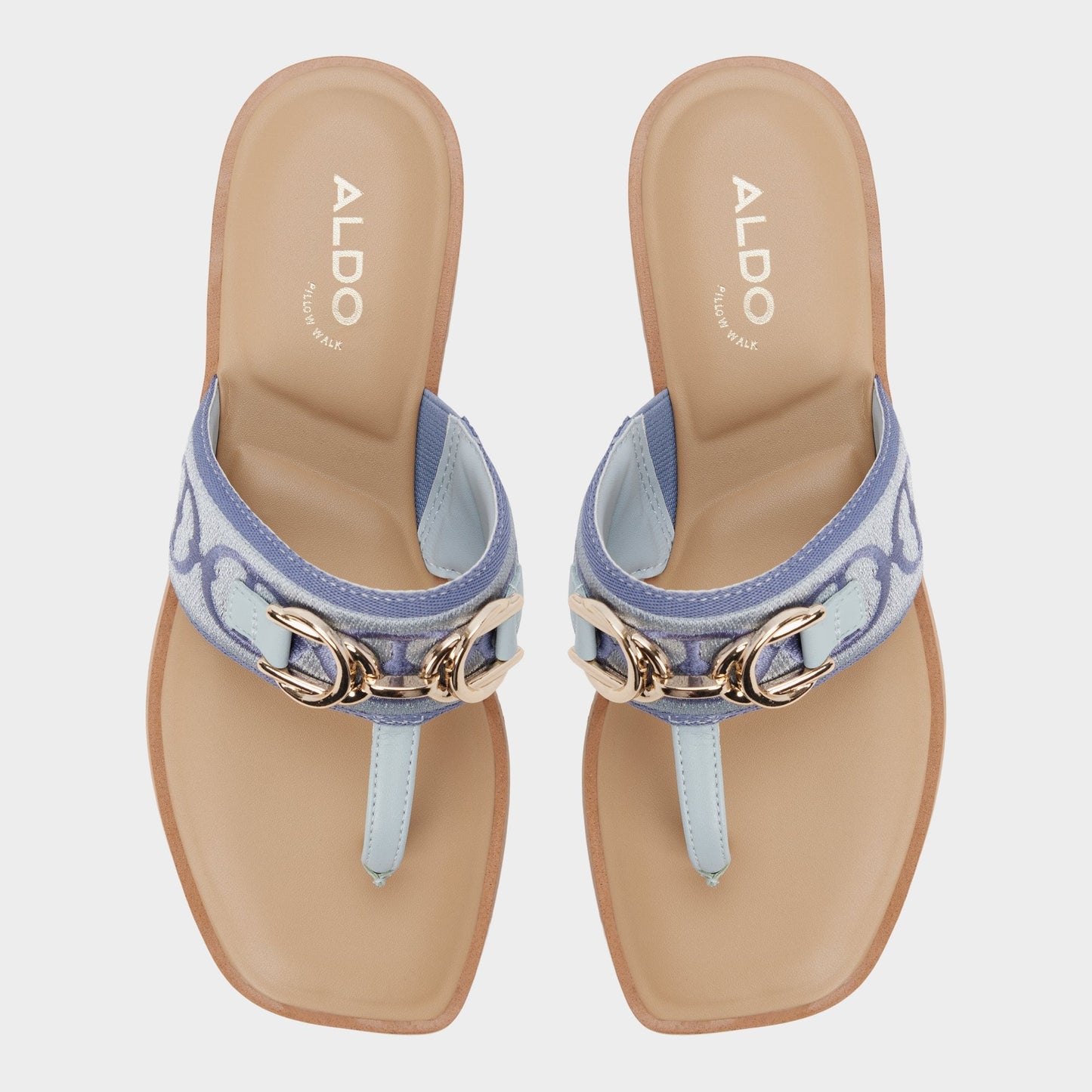 Aldo Coralynna in Other Blue - T-strap sandal Women