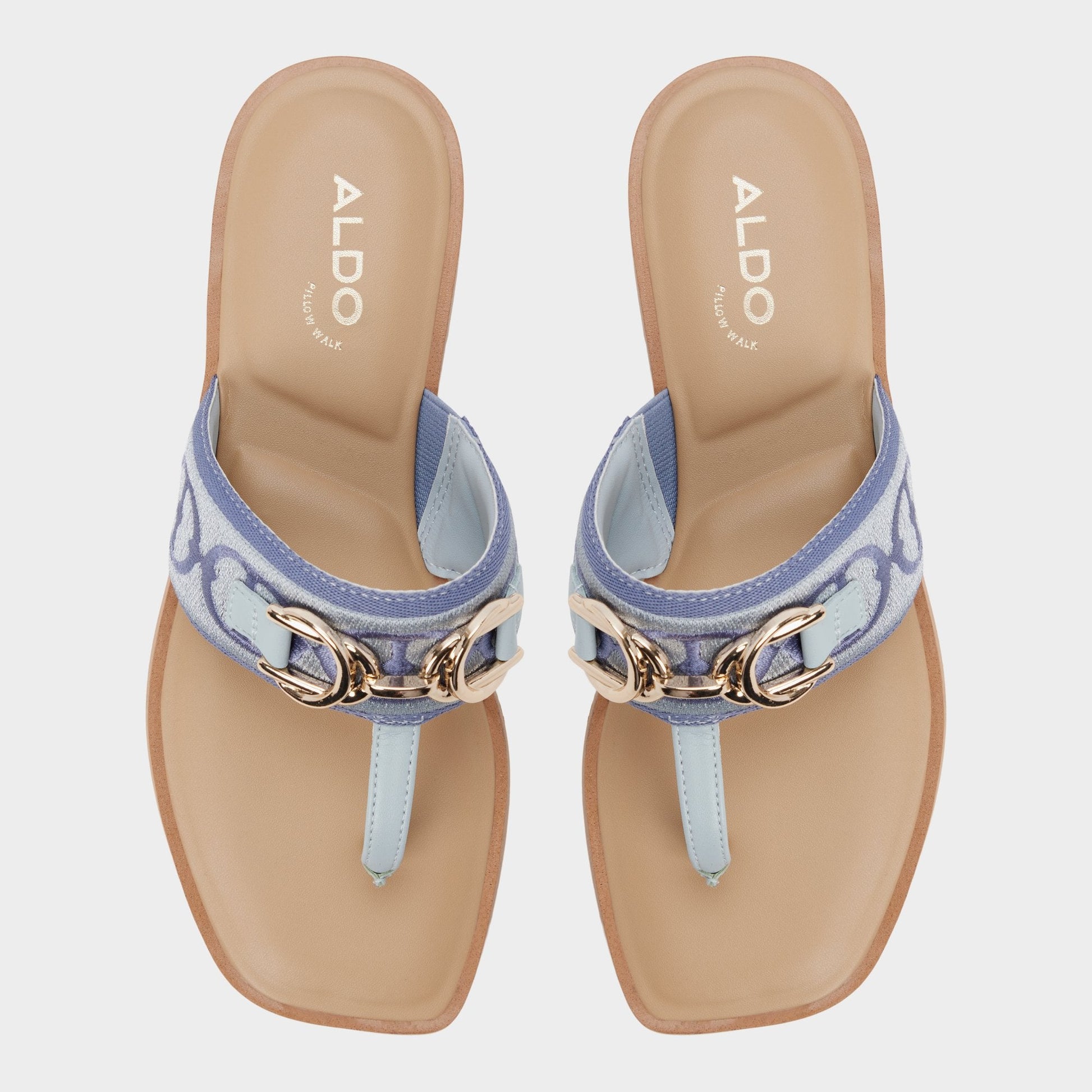Aldo Coralynna in Other Blue - T-strap sandal Women