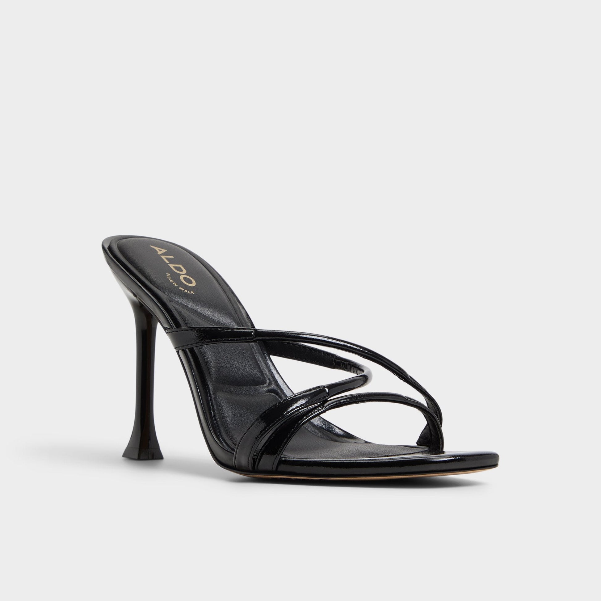 Aldo Velaia Black Women's Heeled mules - Heeled mule, Stiletto heel Women