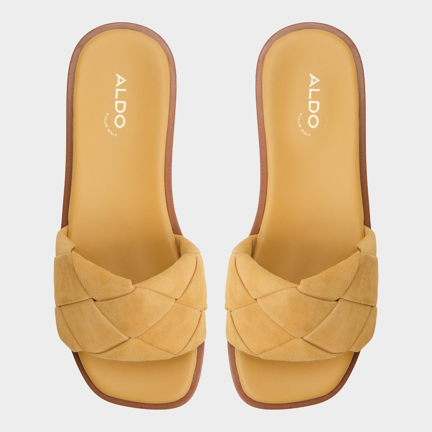 Aldo Esterelle Other Yellow Women's Flats - Slide sandal Women