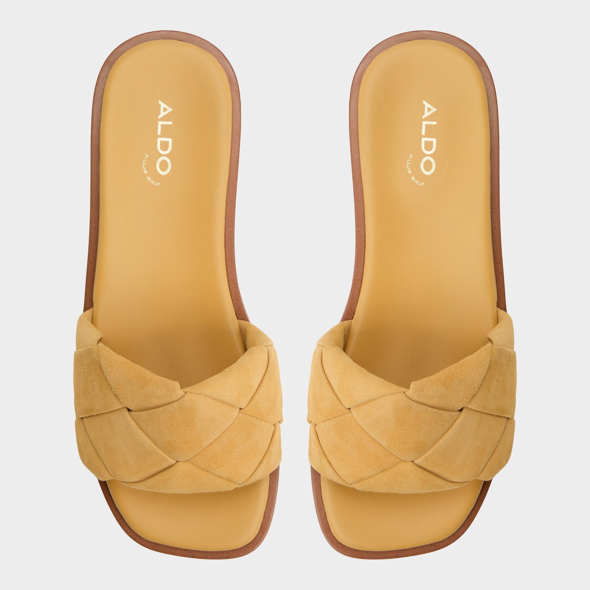 Aldo Esterelle Other Yellow Women's Flats - Slide sandal Women