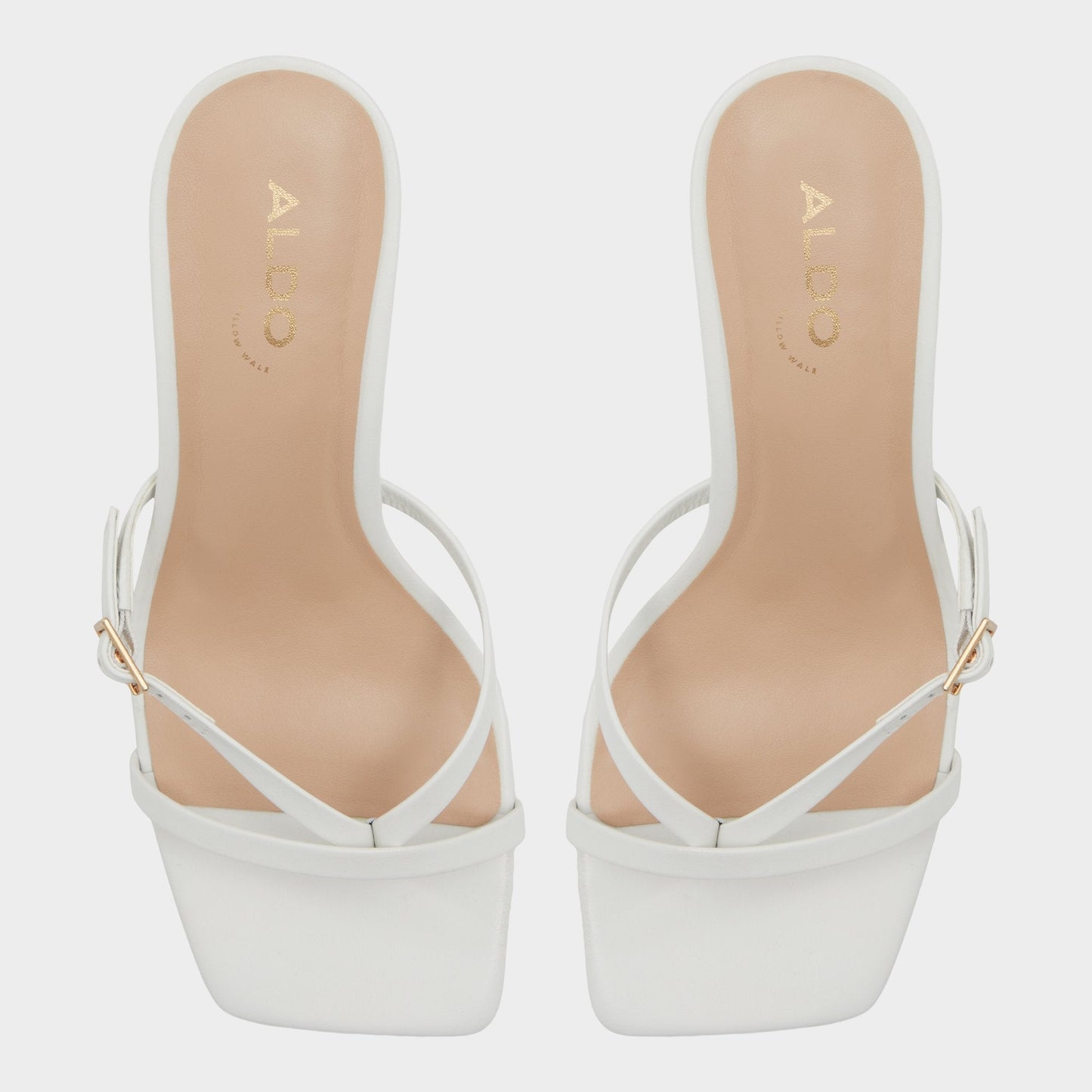 Aldo Gannever White/Bone Women's Heeled sandals -  Women