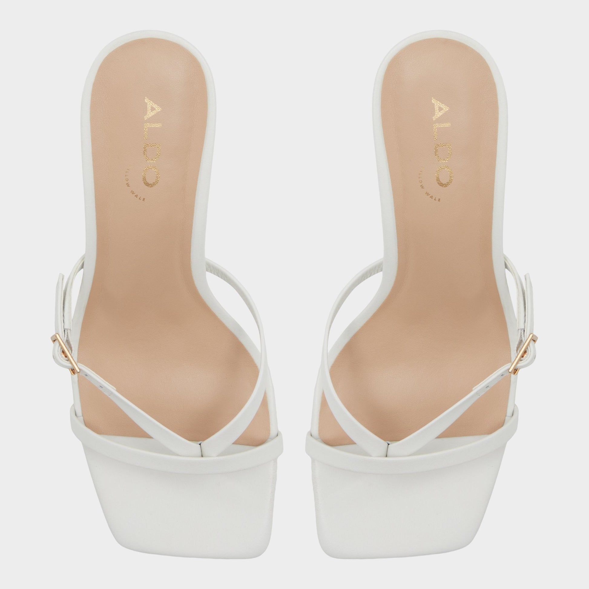 Aldo Gannever White/Bone Women's Heeled sandals -  Women