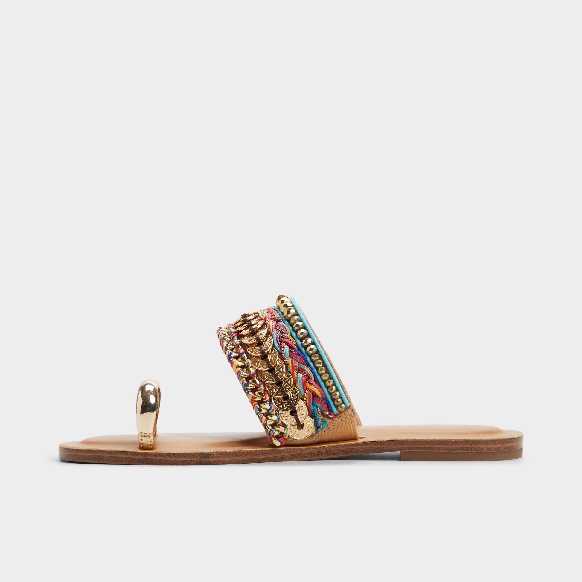 Aldo Beachwalk Multicolor Women's Flats - Slide sandal Women