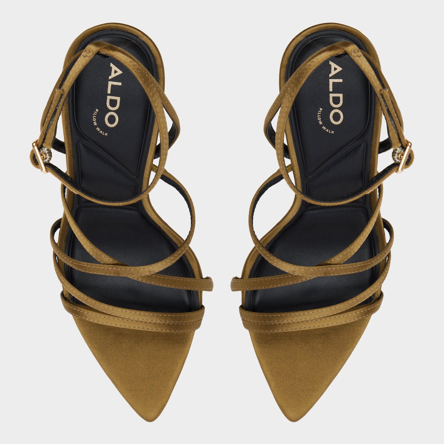 Aldo Solania Other Green Women's Strappy sandals - Strappy heeled sandal, Stiletto heel Women