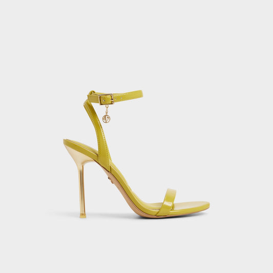 Aldo Maristou Lime Green Women's Heeled sandals - Strappy heeled sandal, Stiletto heel Women