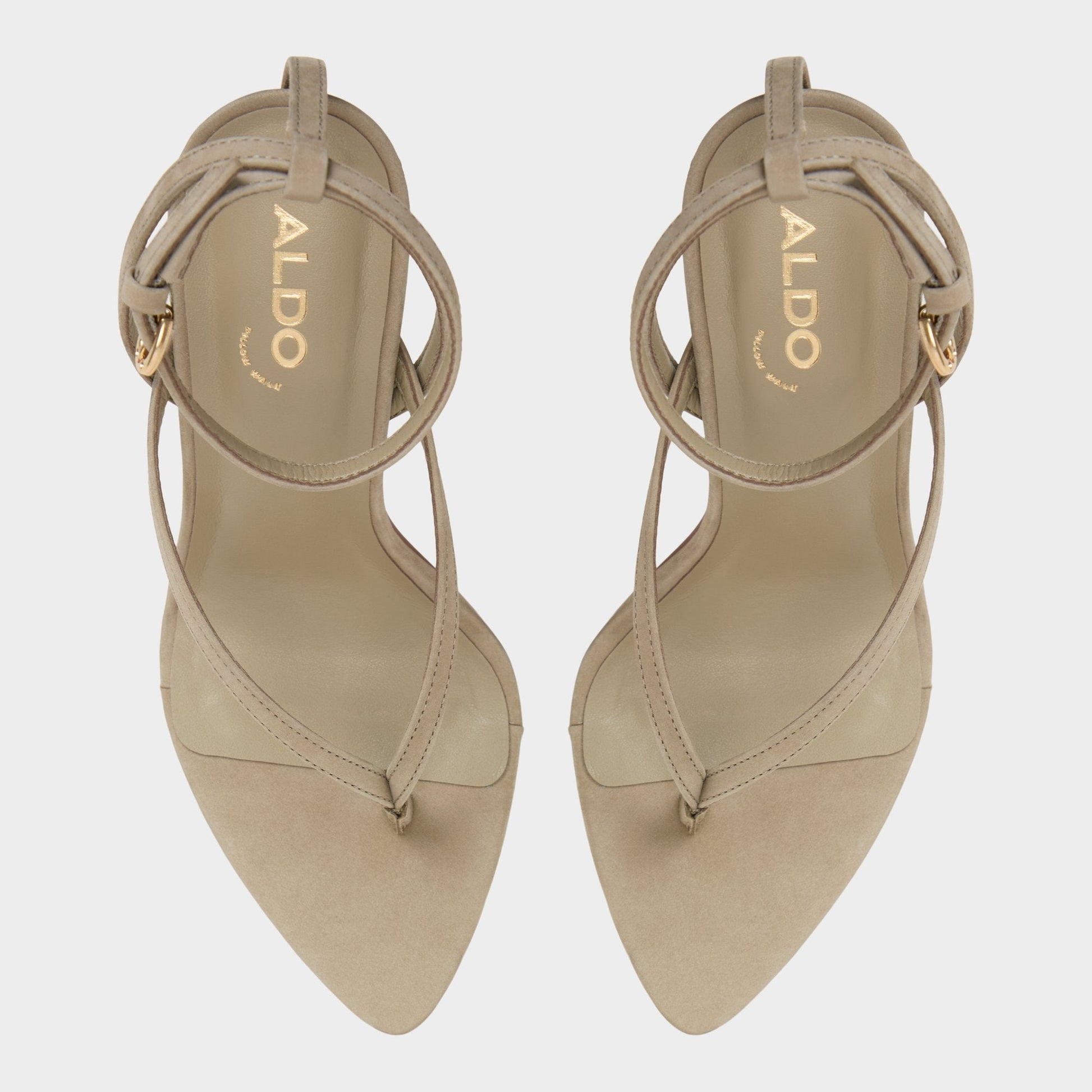 Aldo Abyfindley Other Green Women's Strappy sandals - Heeled flip flop, Stiletto heel Women