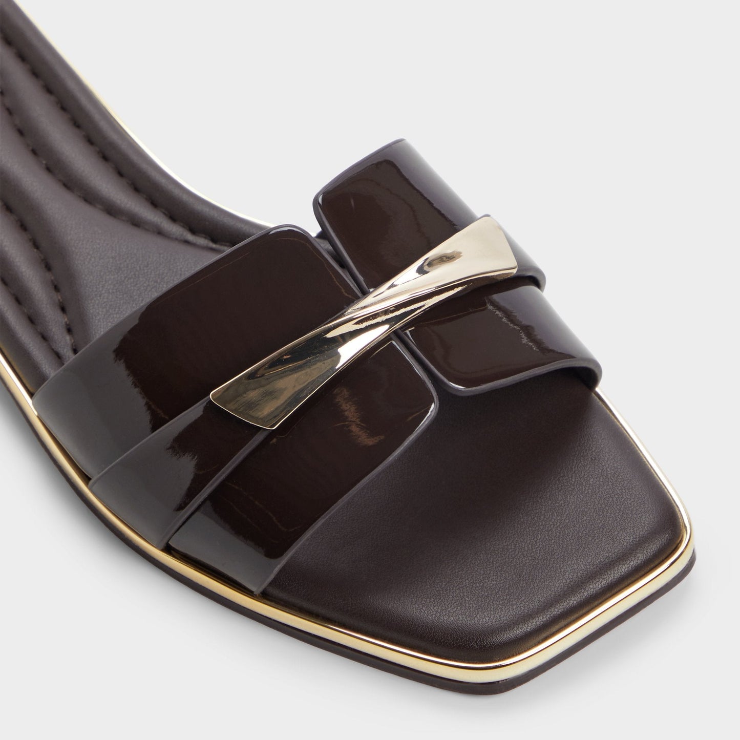 Aldo Darlina Medium Brown Women's Flats - Slide sandal Women