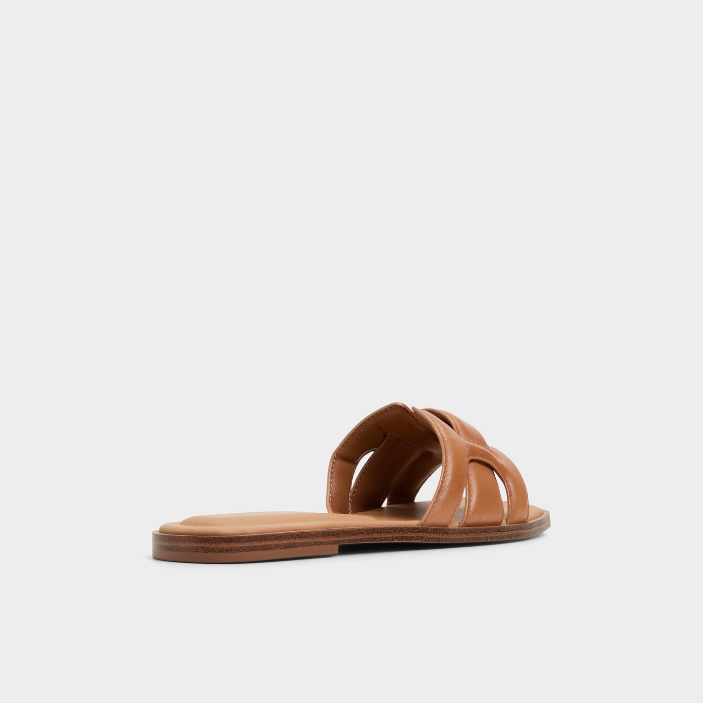 Aldo Eleny Medium Brown Women's Flats - Slide sandal Women