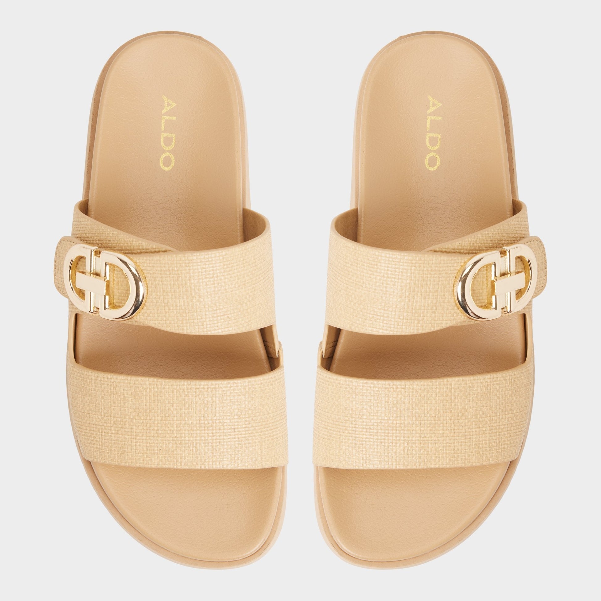 Aldo Daisymae Natural Women's Footbed sandals -  Women