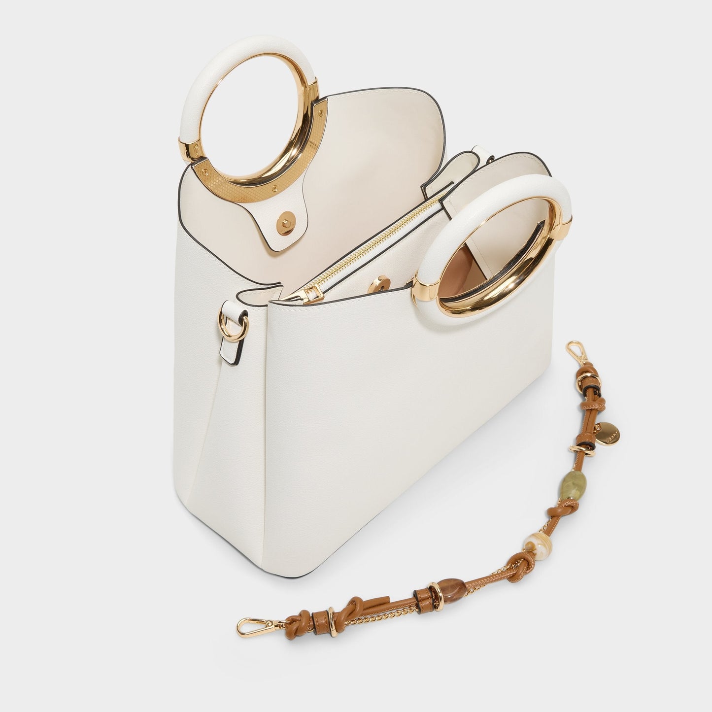 Aldo Doviegemm in Other White - Satchel bag Women|Bags|New