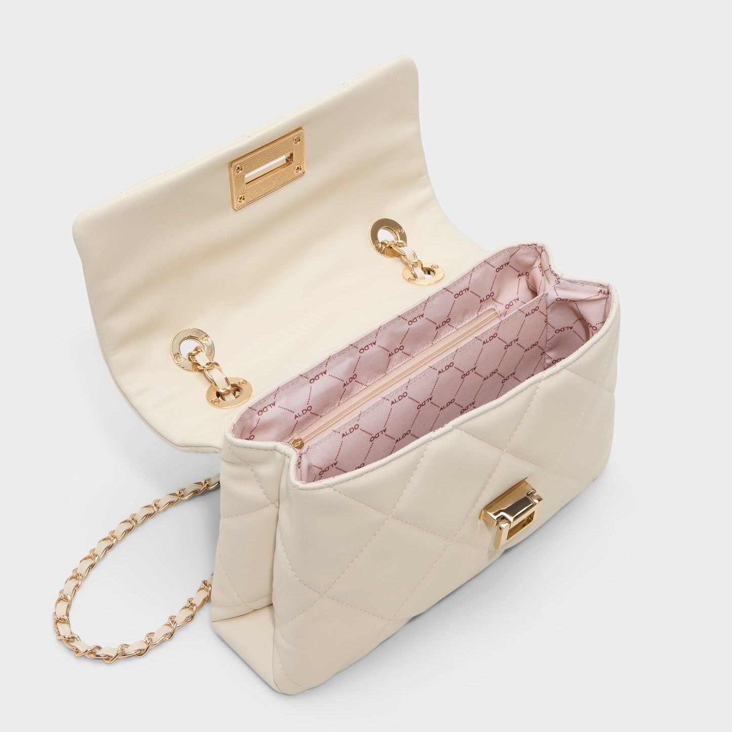 Aldo Goldenshinerr in Bone - Crossbody bag Women|Bags