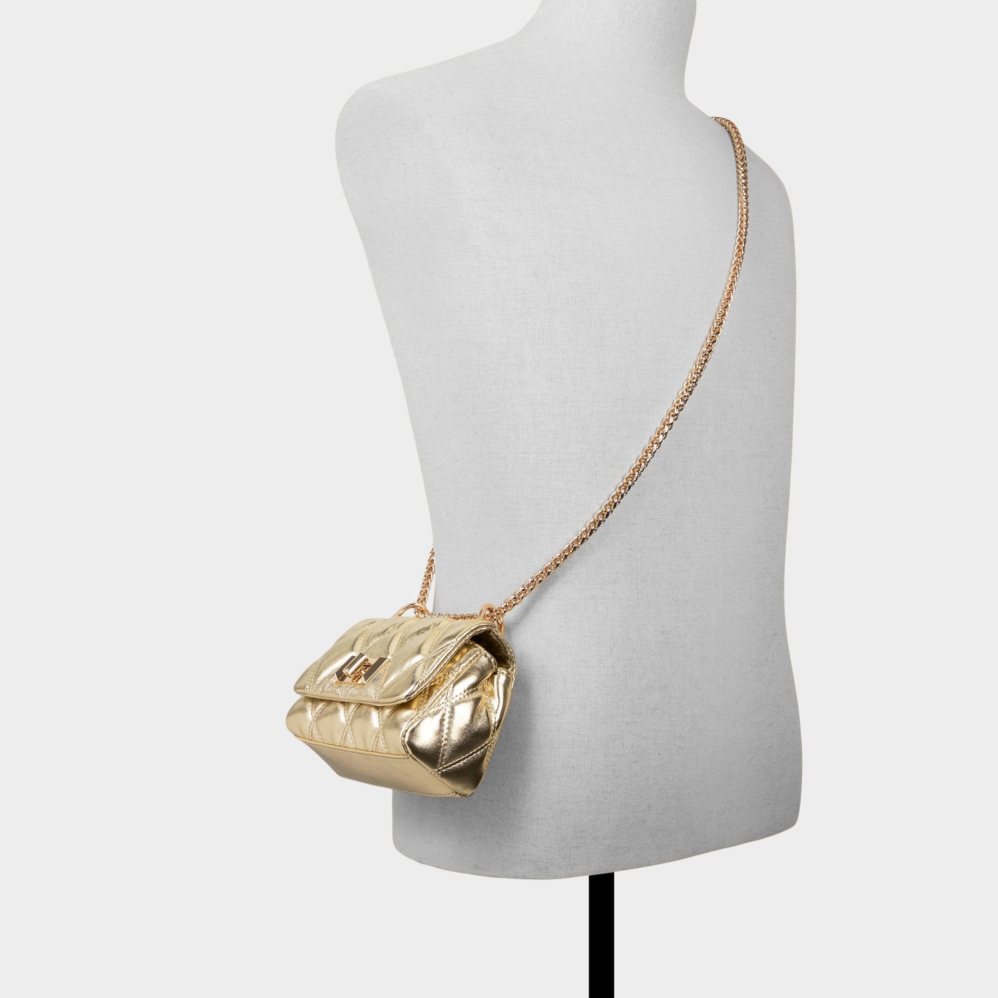 Aldo Ledia Gold Women's Iridescent metallics - Crossbody bag Women|Bags
