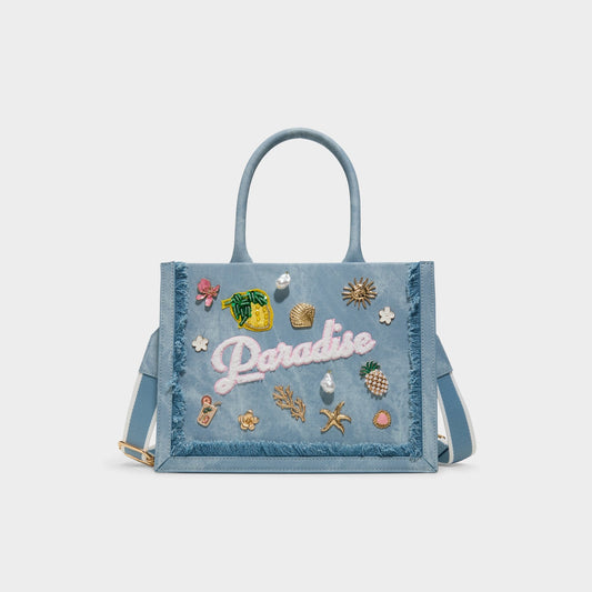 Aldo Paradisetotee in Denim - Satchel bag Women|Bags