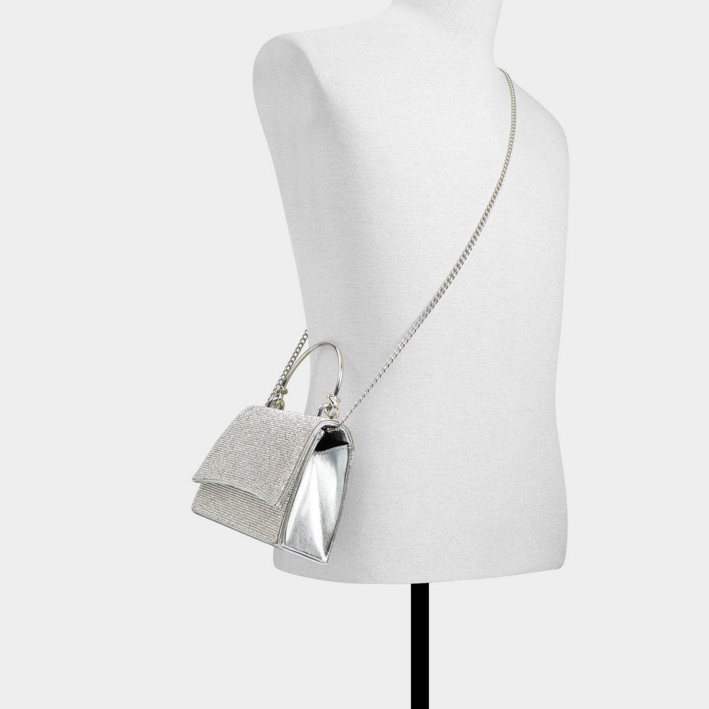 Aldo Felisiax Silver Women's Top Handle Bags - Top handle bag Women