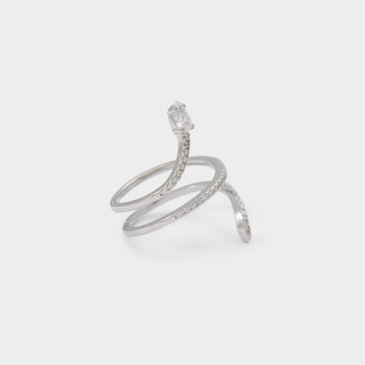 Aldo Mirienad in Silver Clear Multi - Ring Women|Accessories