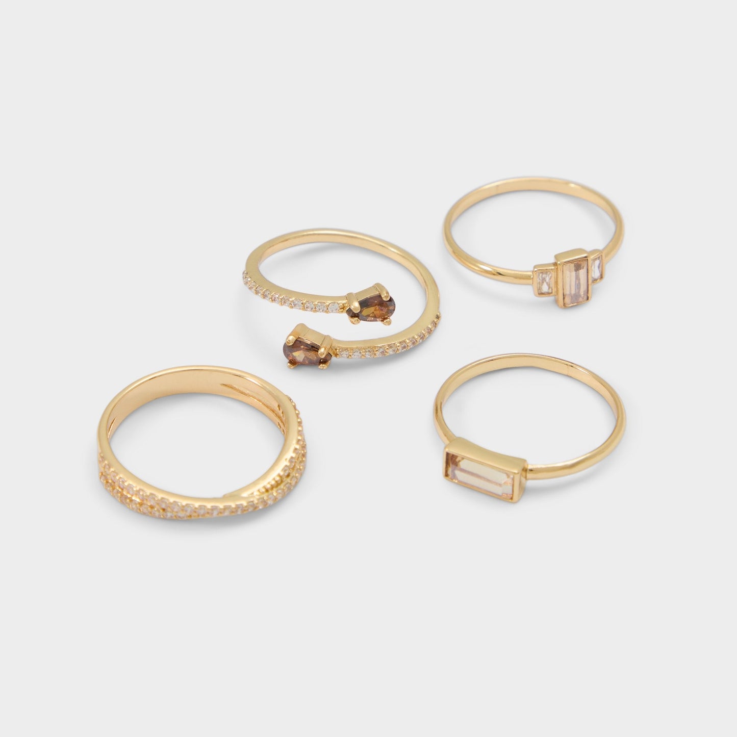 Aldo Yeikin in Light Brown - Multi finger rings Women|Accessories