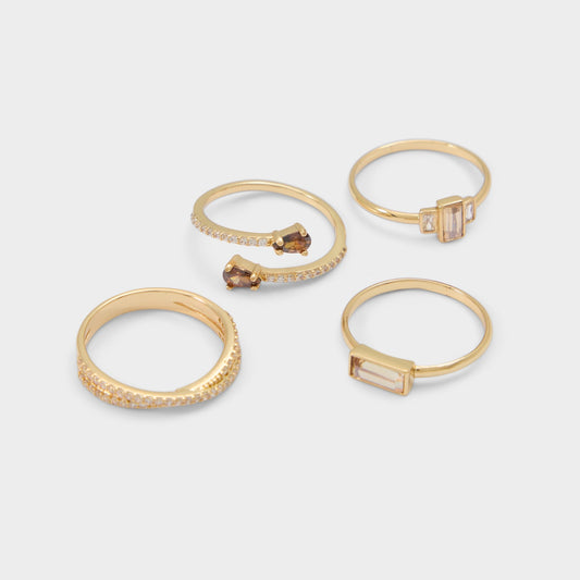 Aldo Yeikin in Light Brown - Multi finger rings Women|Accessories