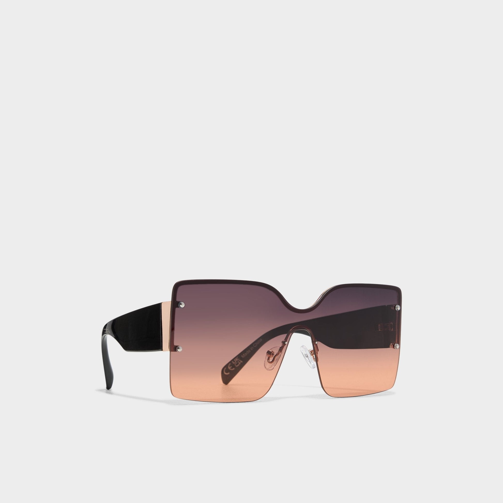 Aldo Lalaendrax Black/Gold Multi Women's Square - Square sunglasses Women|Accessories