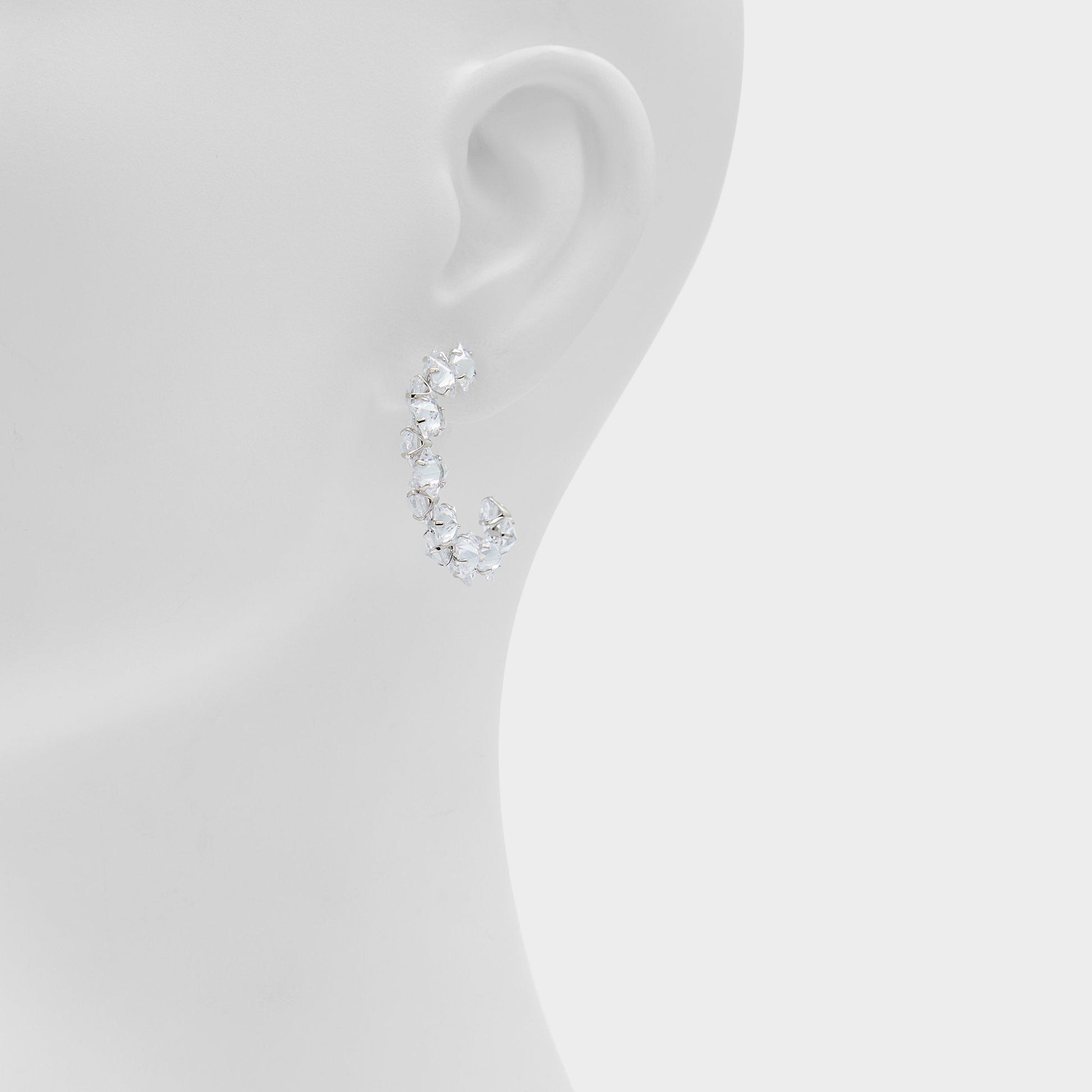 Aldo Adedrimar Silver/Clear Multi Women's Cubic Zirconia - Earrings Women|Accessories