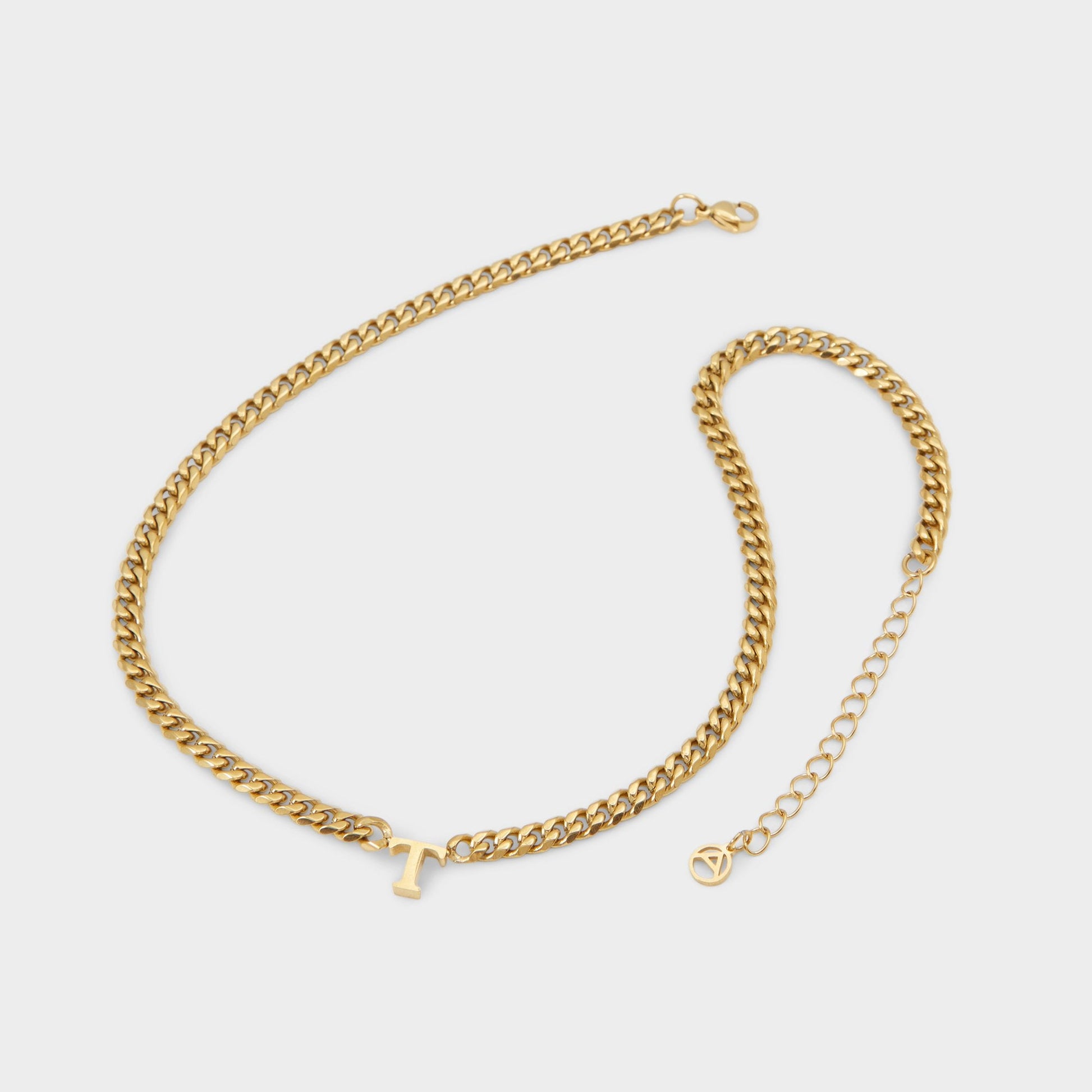 Aldo Yourletters Medium Yellow Women's Necklaces - Necklace Women|Accessories