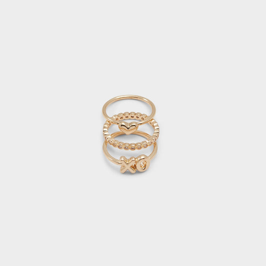 Aldo Sweetyheart Gold/Clear Multi Women's Cubic Zirconia - Ring Women|Accessories