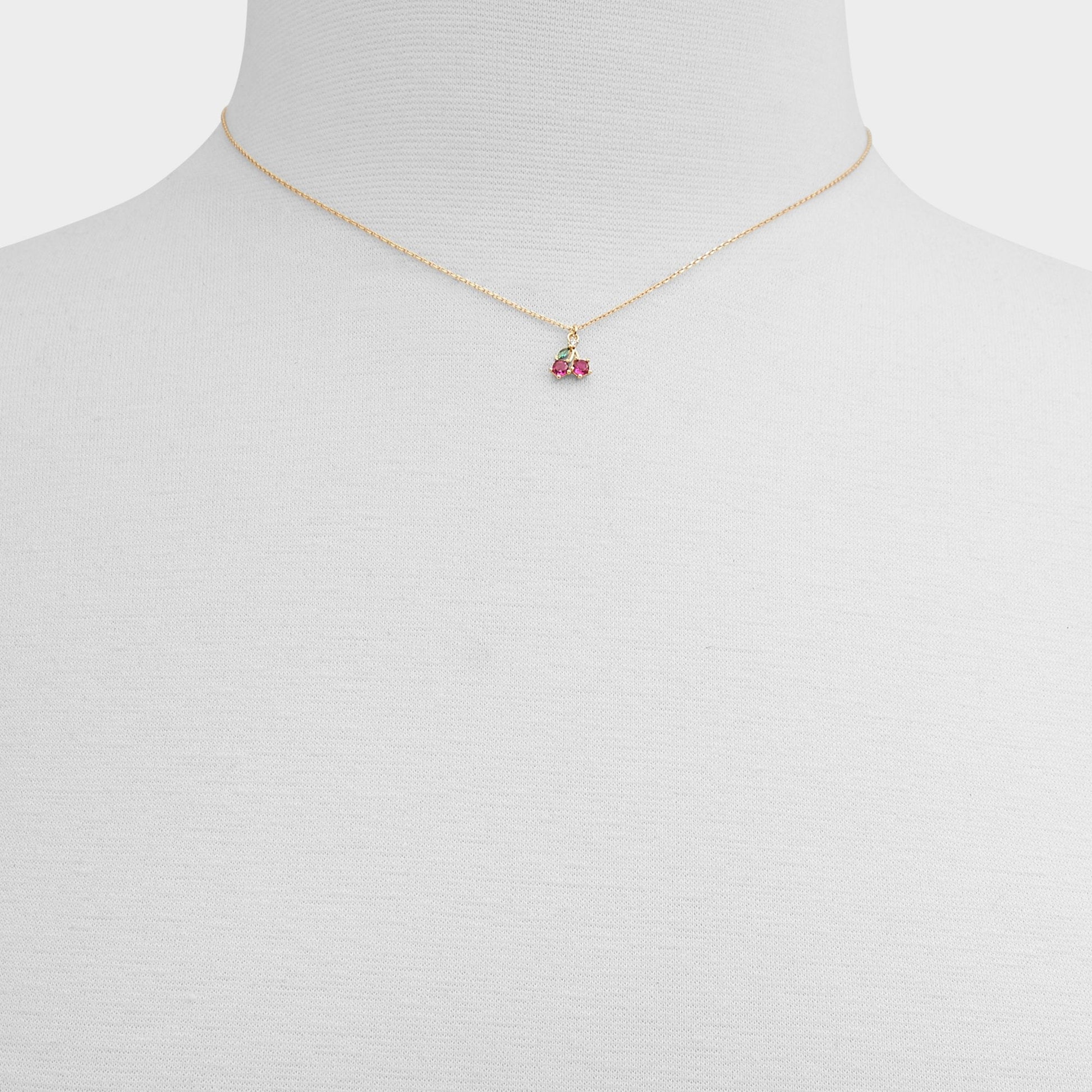 Aldo Cerisee Red Women's Gold plated - Necklace Women|Accessories
