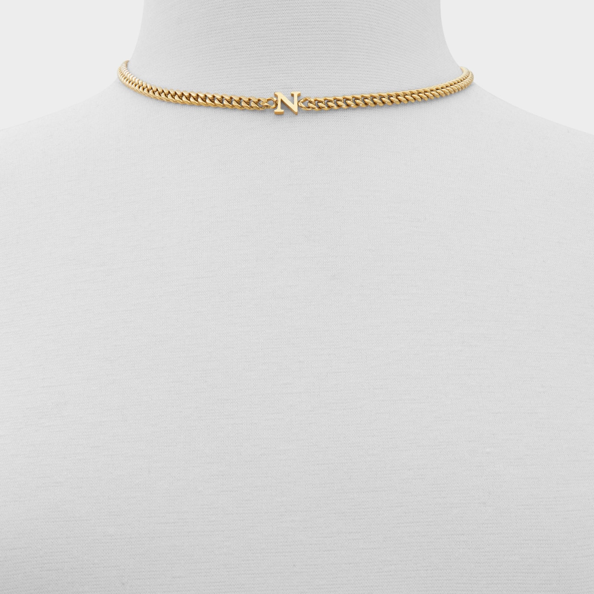 Aldo Yourletters Gold Women's Necklaces - Necklace Women|Accessories