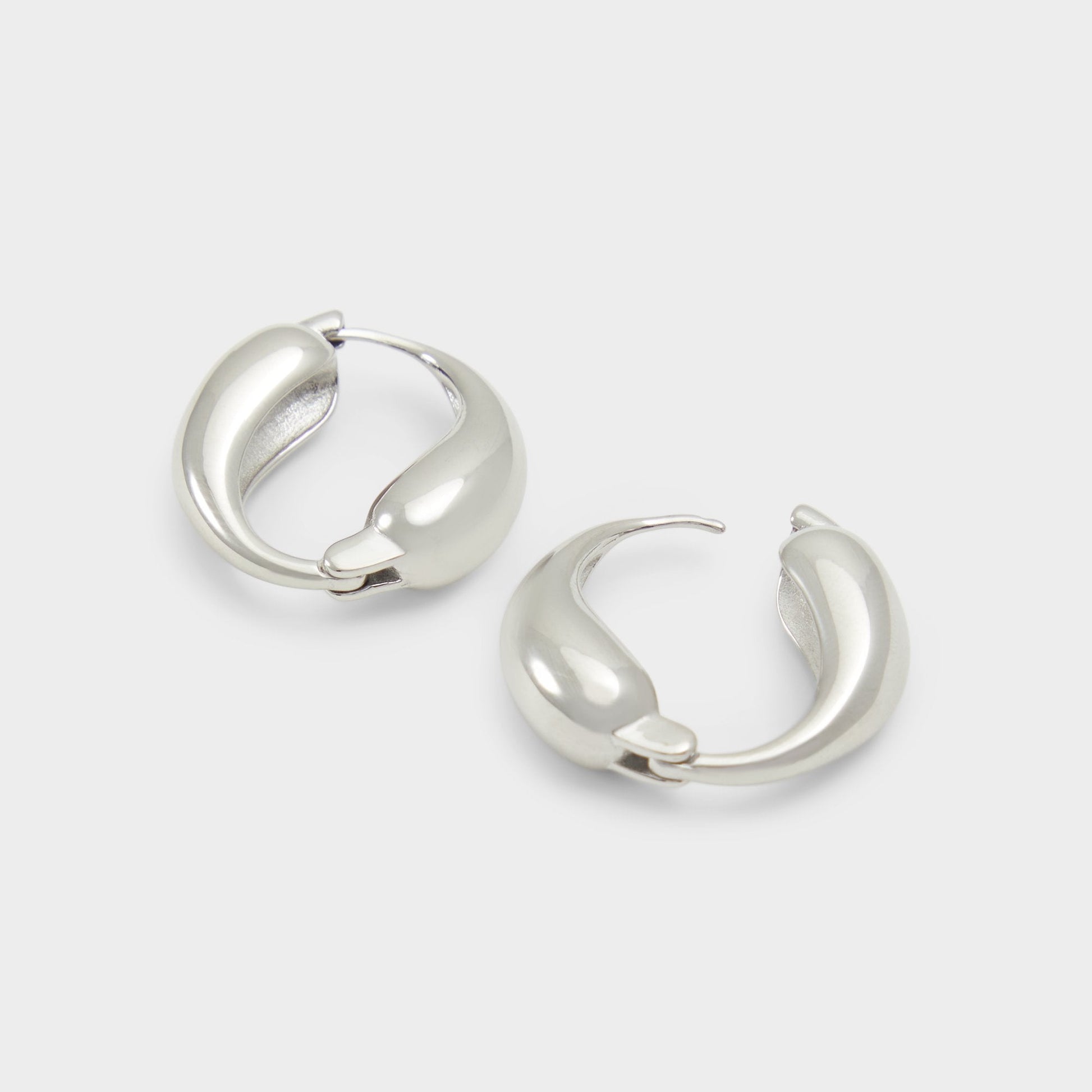 Aldo Cristyna Silver Women's Earrings - Hoop earrings Women|Accessories