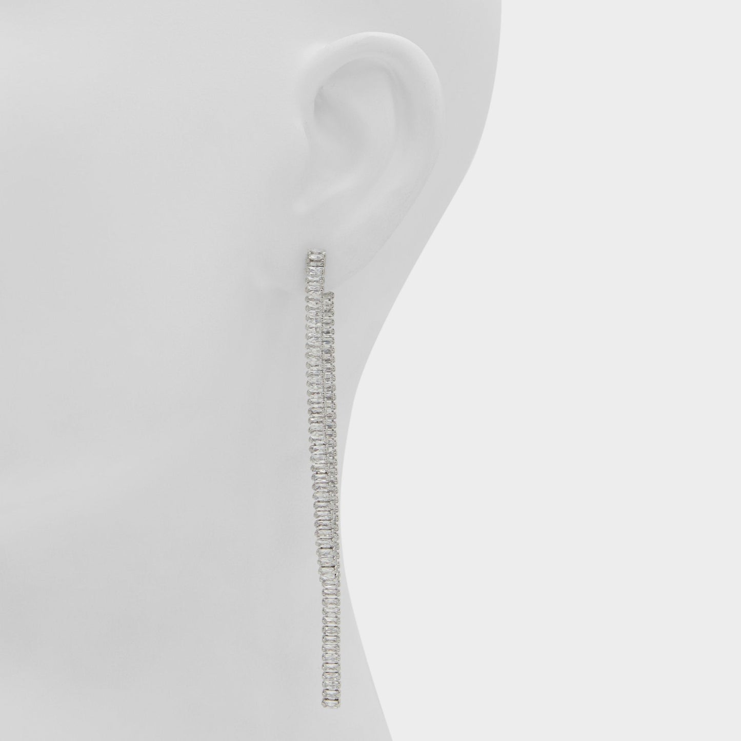 Aldo Svetna Silver/Clear Multi Women's Earrings - Drop earrings Women|Accessories