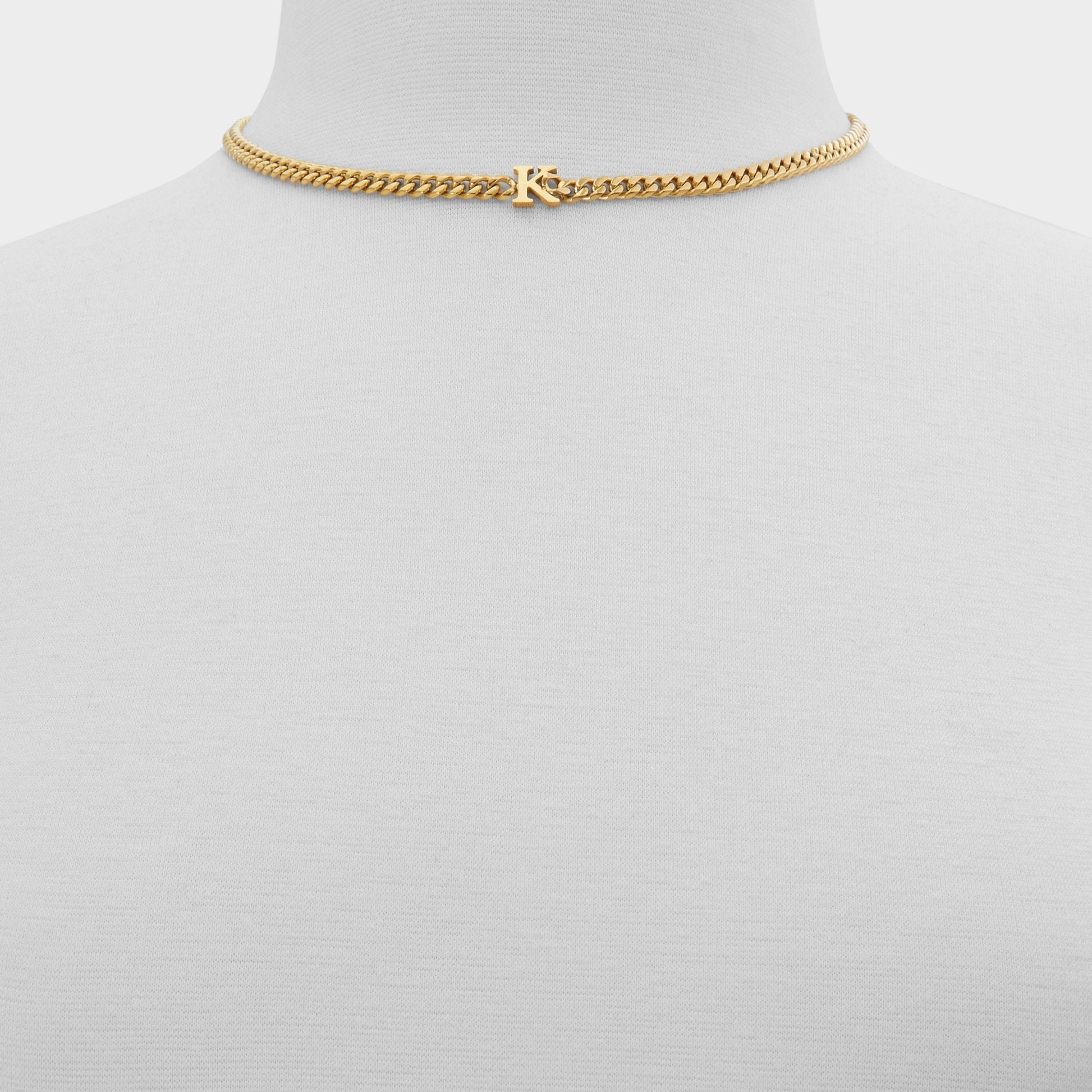 Aldo Yourletters Gold Women's Necklaces - Necklace Women|Accessories