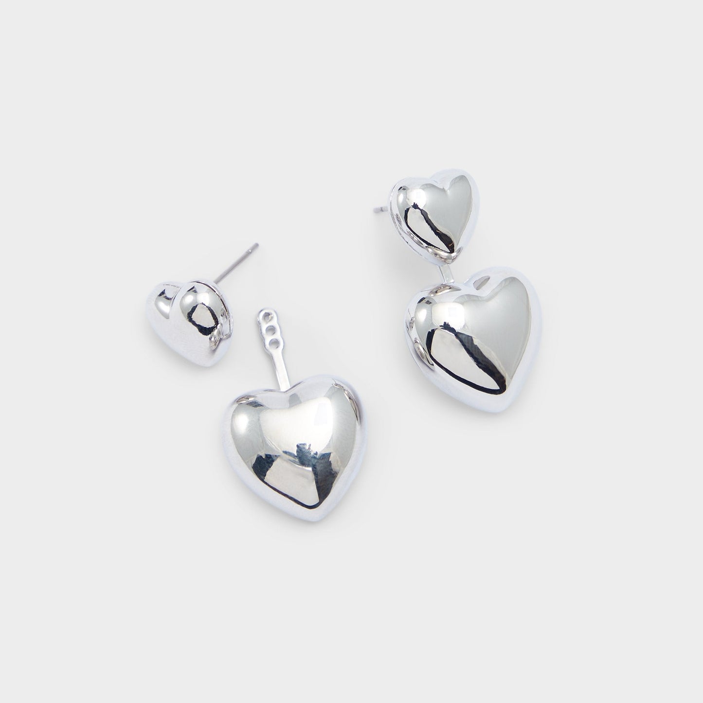 Aldo Lovebling Silver/Clear Multi Women's Earrings - Earrings Women|Accessories