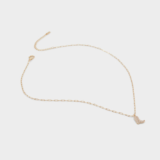 Aldo Lassolove Gold/Clear Multi Women's Necklaces - Pendant necklace Women|Accessories