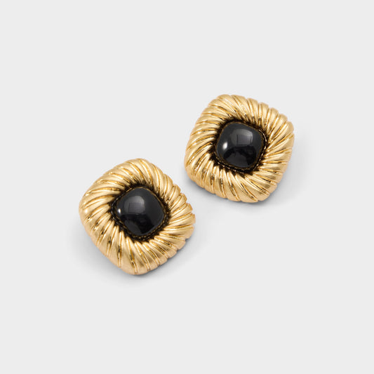 Aldo Myrage in Black Gold Multi - Statement earrings Women|Accessories