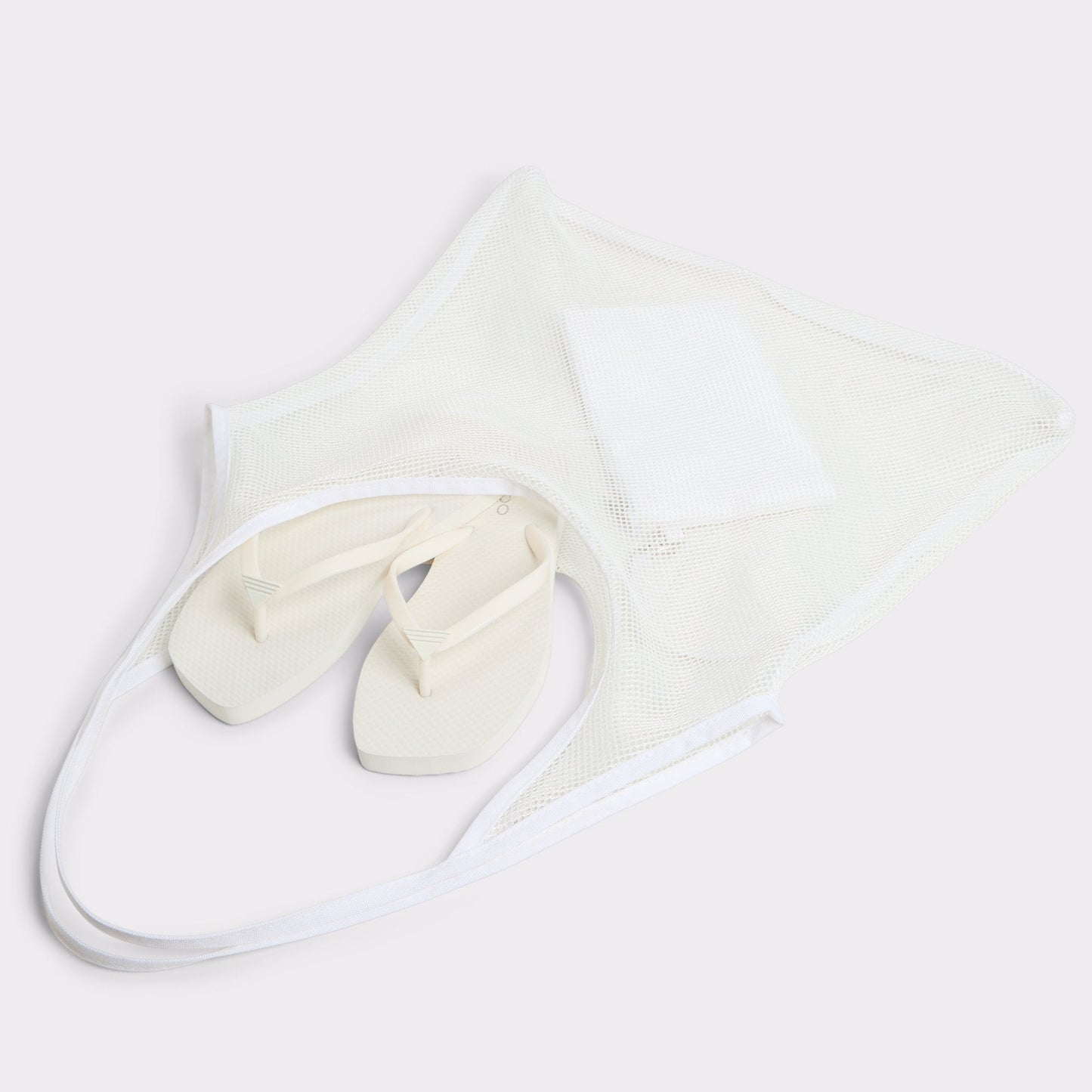 Aldo Beachready White Women's Jelly Sandals & Flip Flops - Flip flop Women